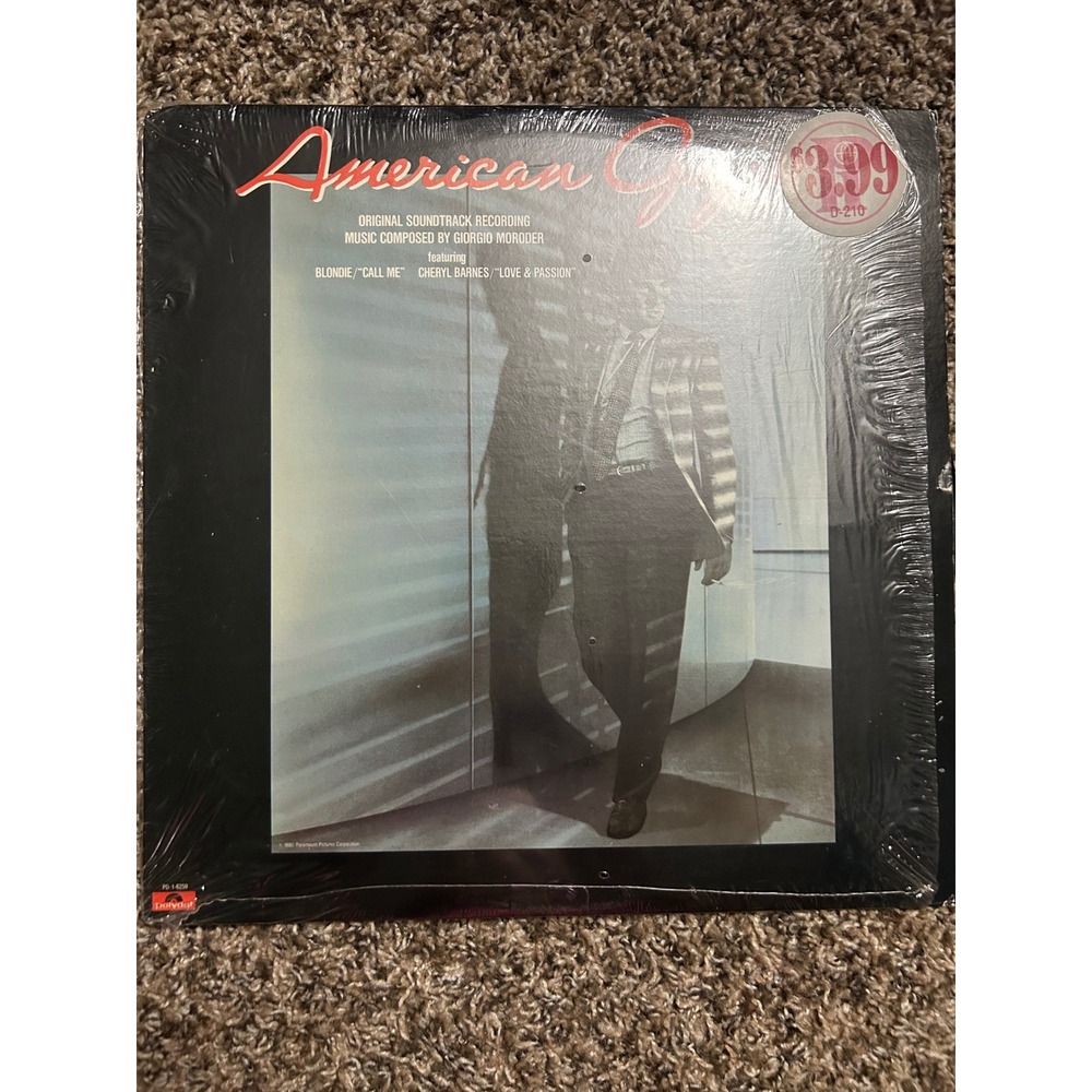 American Gigolo Soundtrack Vinyl LP Giorgio Moroder Blondie Call Me Polydor 1980